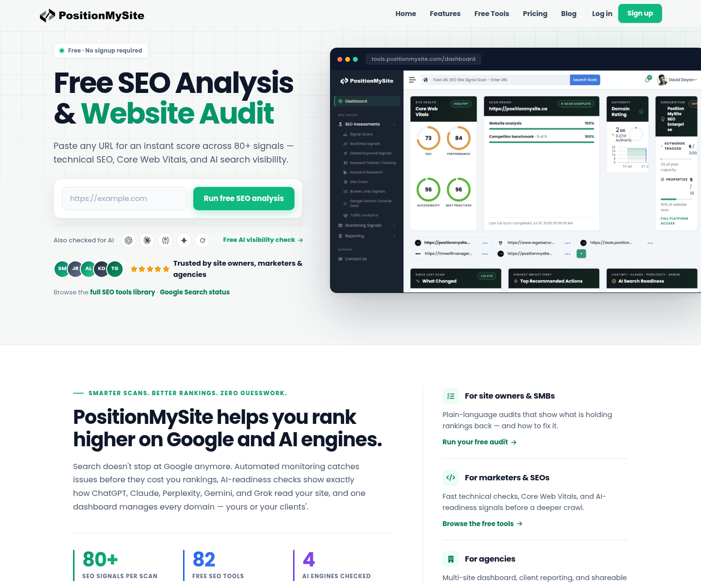 Website Positioning Tool: Check Your SEO Position Free