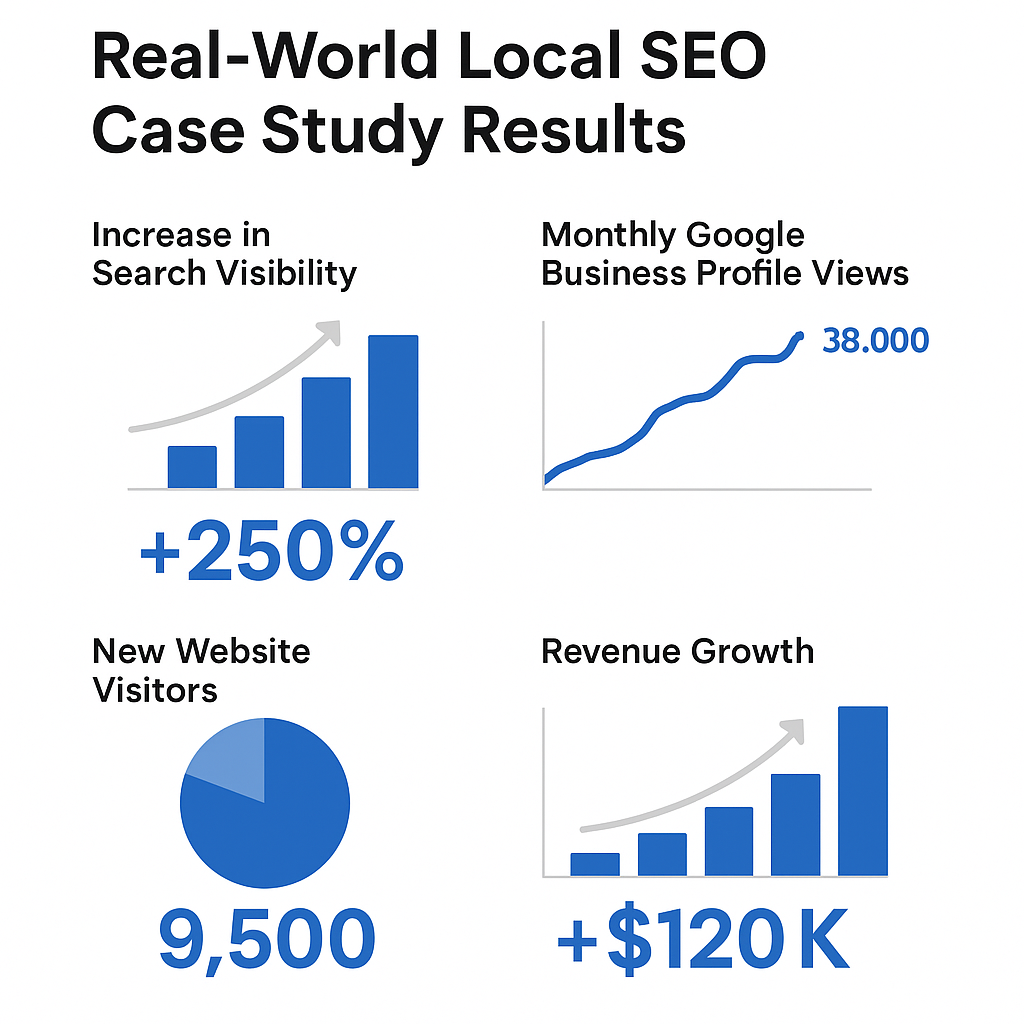 Local SEO Case Study Results - Before and After Performance Metrics