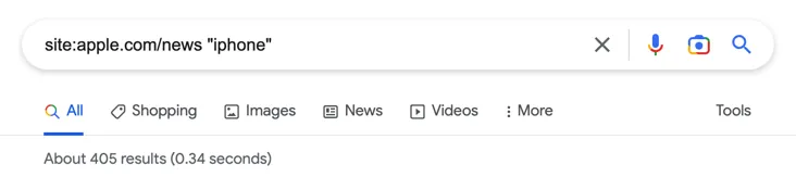 Apple news content analysis